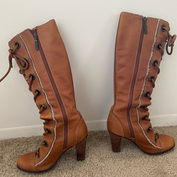 Seychelles Lace-Up  Boots-Anthropology Size 7 - Picture 7 of 16